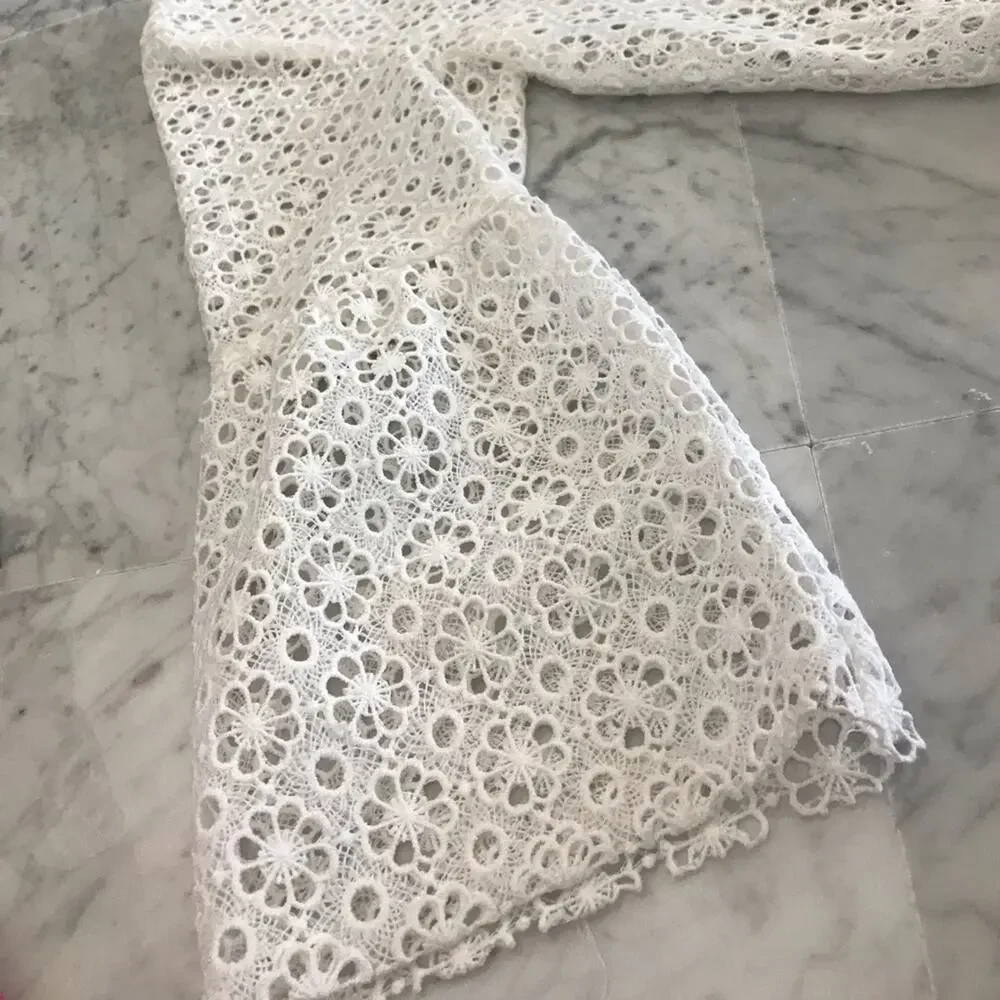 Lucy Paris eyelet top NWOT